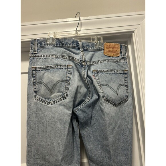 Vintage 2000’s Levi’s 505 Light Wash Straight Fit Jeans Men’s Size 34x29 Y2K - Picture 8 of 8